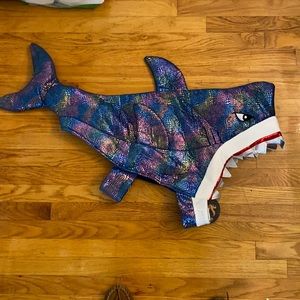 Shark dog costume